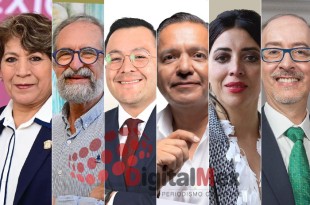 Delfina Gómez, Pedro Moctezuma, Daniel Sibaja, Ricardo Moreno, Eréndira Fierro, Carlos Eduardo Barrera