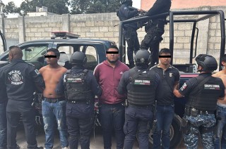 Seis detenidos, incluido un hombre investigado por homicidio, tras un operativo de la Policía Municipal que desarticuló un grupo delictivo vinculado al secuestro, extorsión y narcotráfico