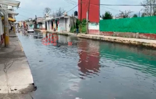 #Ocoyoacac: lluvias provocan inundación en kínder