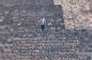 Video: Posible francotirador en Teotihuacán; hay dos muertos