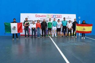 En el frontón Escipiones de Ixtlahuaca se llevó a cabo el Torneo de Pelota Vasca “Copa de la Amistad México vs. España”.