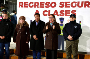 El operativo es coordinado por la presidenta municipal Azucena Cisneros Coss y cuenta con la participación de corporaciones municipales, estatales y federales.