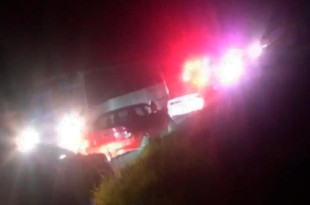 Familiares llegaron al lugar para identificar a la víctima 