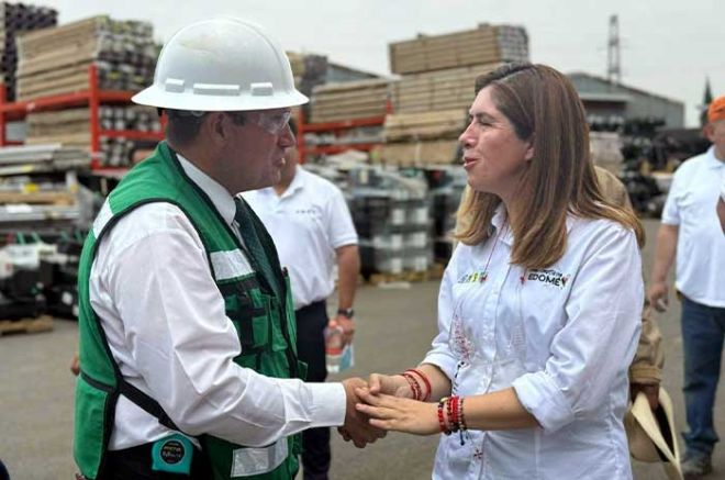 Se comprometió a que las calles que rodean las zonas industriales serán más seguras