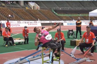 La paratleta Gloria Zarza se corona con oro en impulso de bala F54.