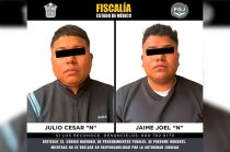 Jaime Joel “N” y Julio César “N” fueron ingresados a un Centro Penitenciario y de Reinserción Social de la zona.