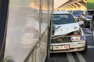 Elementos de emergencias arribaron al sitio para atender a los afectados