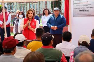 La alcaldesa indicó que la rehabilitación brinda espacios dignos y agradables para la cohesión social.