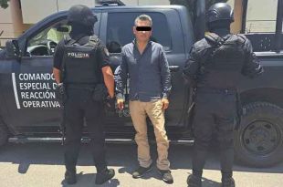 El detenido Ricardo &quot;N”, de 40 años, manejaba una Toyota color gris con placas del estado de Morelos.