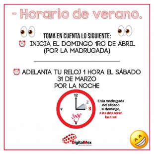 Horario de verano...