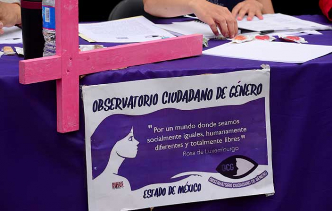 Alerta de Género en el Estado de México, a dos años