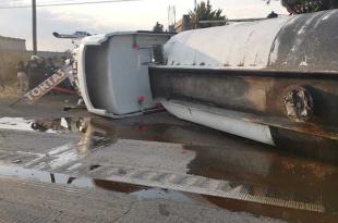 El accidente se registró sobre la carretera Texcoco-Calpulalpan