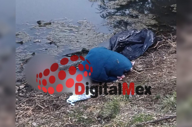 El hallazgo ocurrió en la comunidad de San Mateo Tlalchichilpan y fue reportado por un habitante de la zona.