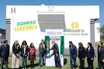 El Gobernador Alfredo Del Mazo Maza entregó el Centro de Innovación Digital “Mandra”