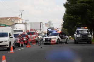 El accidente sucedió sobre la calle Independencia, entre 5 de Mayo e Isabel La Católica.
