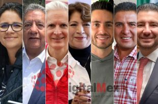 Paola Jiménez, Higinio Martínez, Alfredo Del Mazo, Delfina Gómez, José Couttolenc, Abuzeid Lozano, Elías Rescala