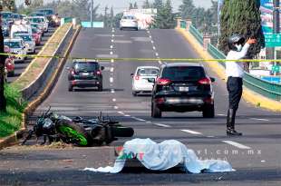 El incidente sucedió en dirección a Ciudad Universitaria antes de Avenida Pino Suárez, por lo que el tráfico estuvo a vuelta de rueda