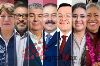 Delfina Gómez, Horacio Duarte, Juan Carlos González, Miguel Ángel Hernández, Daniel Sibaja, Laura González, María Eugenia Rojano