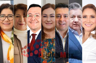 Patricia Zarza, Delfina Gómez, Daniel Sibaja, Jacqueline García, Miguel Ángel Cruz, Higinio Martínez, Ana Muñiz