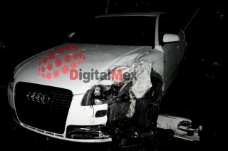 #Video: Por arrancones, impactante carambola de 5 autos en #Metepec
