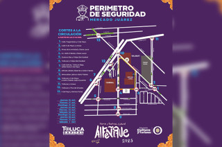 Cortes a la circulación en Toluca durante los conciertos de la Feria del Alfeñique.