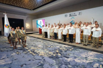 Asistentes a la asamblea de la Conatrib en Quintana Roo