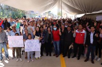 Mejoran calles en el municipio de Zinacantepec