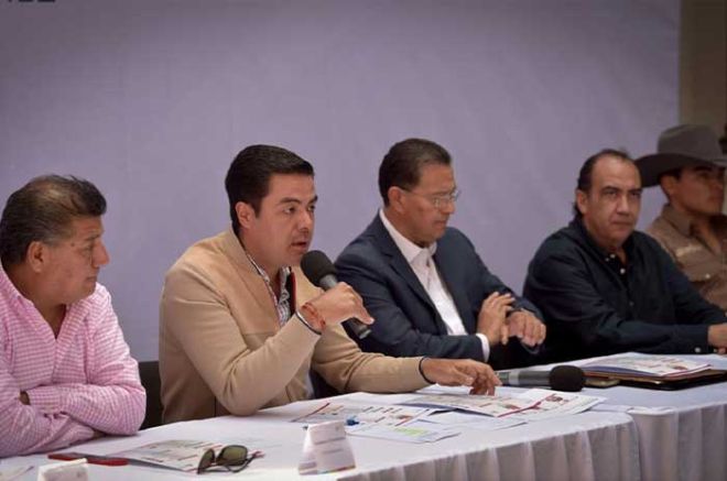 Conferencia prensa Óscar Sánchez