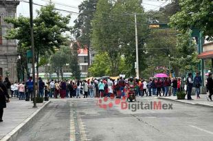 #Video: Caos en centro y Valle de #Toluca por protestas de maestros