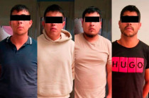 Viajaban en una Urvan blanca denunciada por delitos previos.