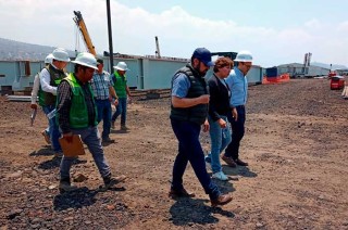 El trolebús conectará a la zona oriente del Estado de México y la capital del país