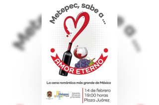 El acceso será mediante boletos, los cuales podrán obtenerse en la oficina de la Dirección de Desarrollo Social de Metepec a partir del lunes 10 de febrero.