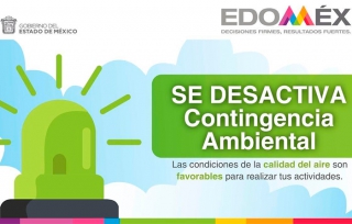 Mejora calidad del aire; desactivan contingencia ambiental en Valle de #Toluca