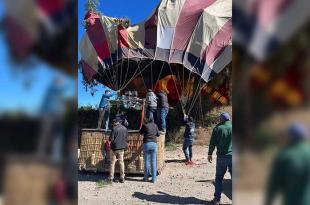 La aeronave de la empresa Sky Ballons