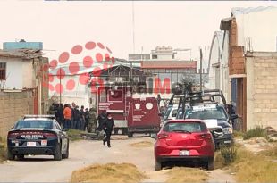 El fuerte despliegue policiaco tuvo lugar este jueves sobre la calle Benito Juárez, en la colonia La Joya