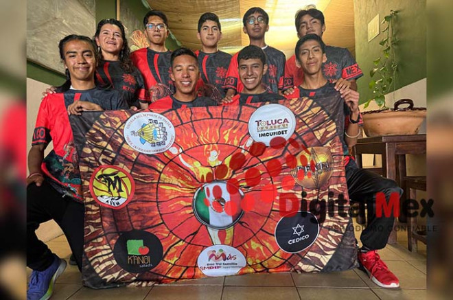 Conformado por ocho jóvenes y dos entrenadores, el conjunto representará al Estado de México por tercer año consecutivo en el torneo internacional celebrado en Santiago de Cali.