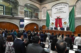 La LXII Legislatura mexiquense aprueba reglas y plazos para elección de integrantes del Poder Judicial del Edoméx. 