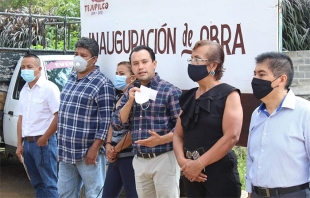 Beneficia #Tejupilco a familias con entrega de drenaje sanitario en colonia Buenavista