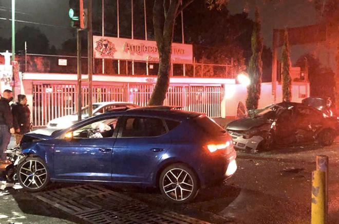 Los hechos sucedieron la noche de este domingo en la esquina de Venustiano Carranza y Andrés Quintana Roo.