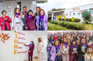 Inauguración del Centro LIBRE en Tianguistenco, espacio que brindará atención integral, acompañamiento y apoyo a mujeres en situación de vulnerabilidad.