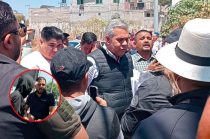 Inspección de la FGJEM en predio de La Monera fue obstaculizada por Fernando Vilchis, acompañado de integrantes de la UPREZ