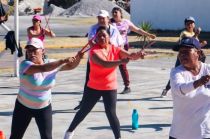 En la Glorieta del Águila en Paseo Colón, se lleván a cabo los tradicionales Paseos Dominicales con actividades recreativas 