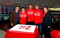 Los Diablos Rojos del Toluca celebran 102 años