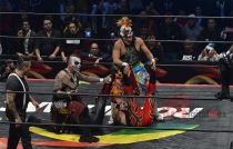 Pshyco Clown sigue siendo el ídolo de la lucha libre en Toluca