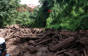 Afectadas mil 500 personas por tormenta Narda en Ocuilan