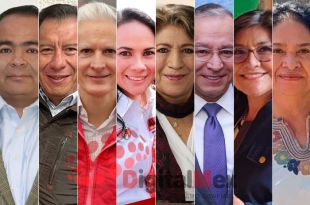 Luis Gilberto Limón, Odilón López, Alfredo del Mazo, Alejandra del Moral, Delfina Gómez, Raymundo Martínez, Teresa Garduño, Nohemí Pineda