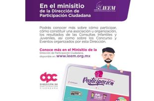 El micrositio brinda información sobre mecanismos de participación como: plebiscitos, referéndums, revocaciones de mandato, foros públicos, consultas, audiencias públicas y cabildos abiertos.