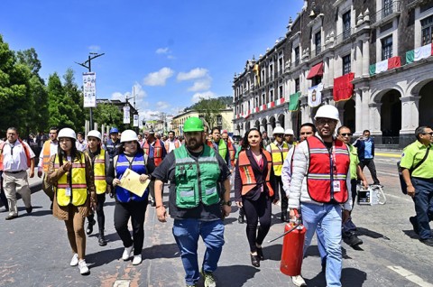 El martes 29 de abril a las 11:30 horas se realizará el Simulacro Nacional 2025 en el Estado de México, con la hipótesis de un sismo de 8.1 grados. 