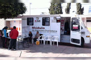 La ciudadanía del Estado de México podrá realizar trámites de credencial para votar en módulos itinerantes del INE del 29 de septiembre al 3 de octubre.