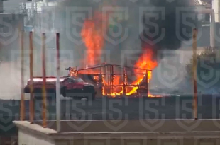 Video: Incendio en vivienda de San Mateo Atenco moviliza servicios de emergencia